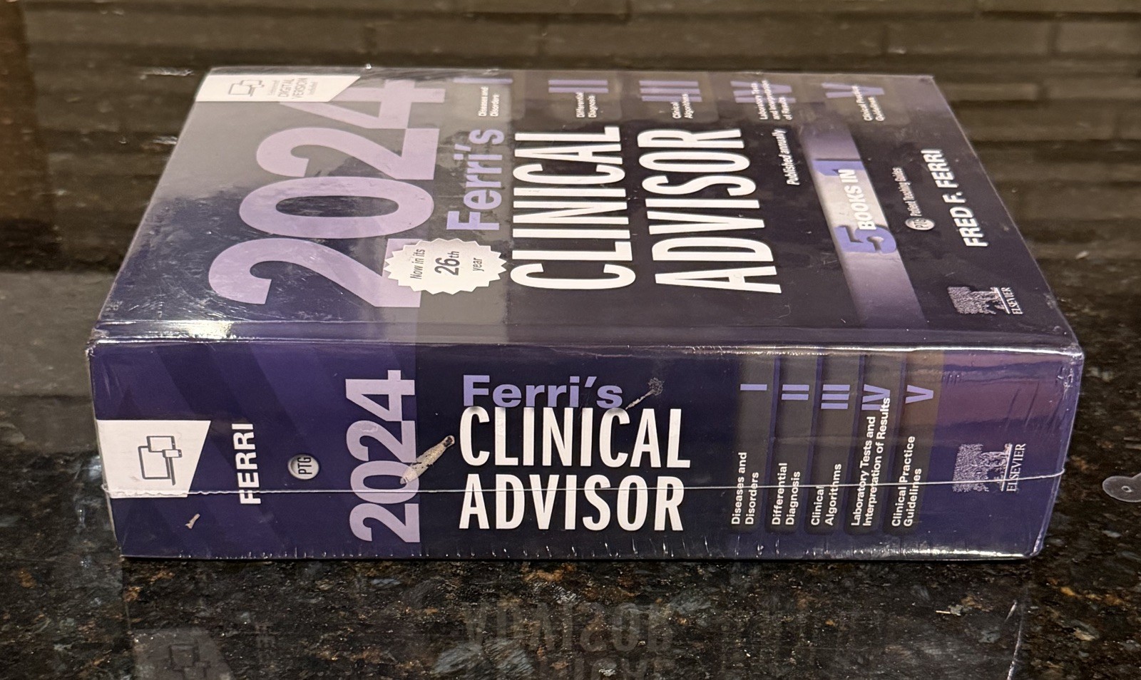 Ferri’s Clinical Advisor 2024 [Hardcover] Ferri MD, Fred F. Sealed New