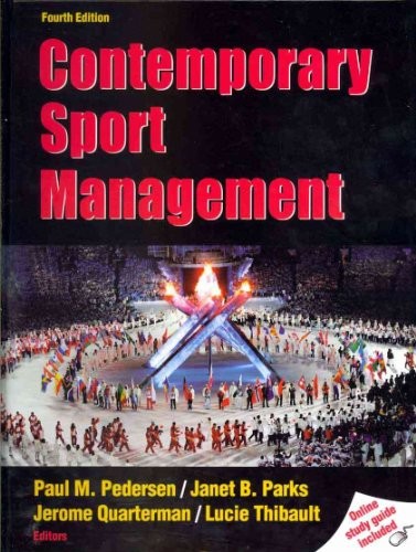 Contemporary Sport Management 4th Ed…, Lucie Thibault