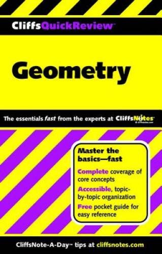 CliffsQuickReview Geometry (Cliffs Quick Review (Paperback)) – Paperback – GOOD