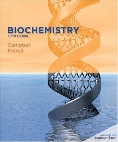 Available Titles Cengagenow Ser.: Biochemistry by Mary K. Campbell and Shawn O.