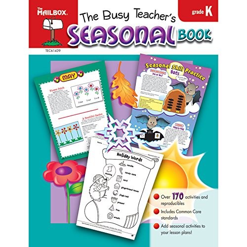 The Busy Teacher’s Seasonal Book (Gr. K) – – Good – See condition notes