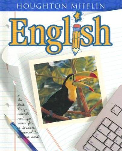 Houghton Mifflin English: Student Edition Hardcover Level 4 2001 – GOOD