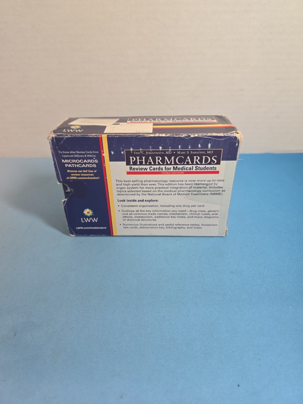 Pharmcards: Review Cards for Medical – Cards, by Johannsen M.D. Eric 3rd Ed