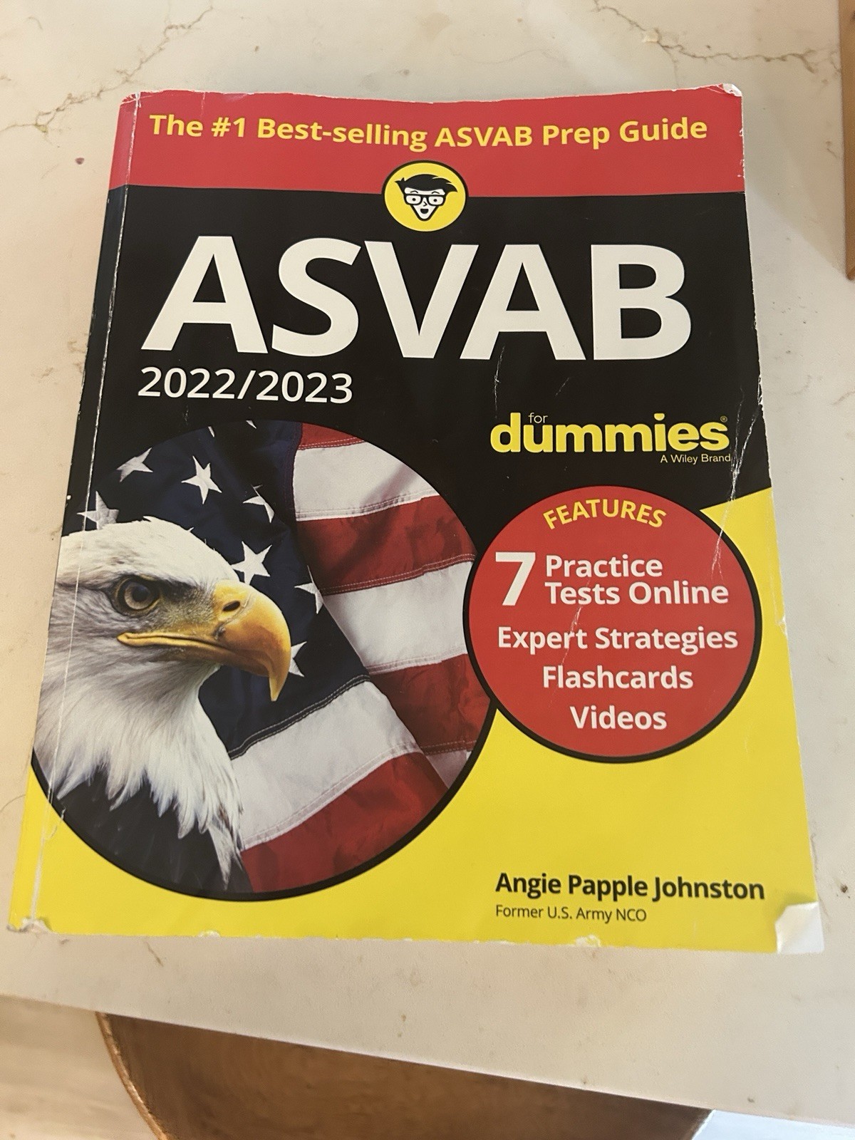 2022 / 2023 ASVAB for Dummies Book Angie Papple Johnston Paperback