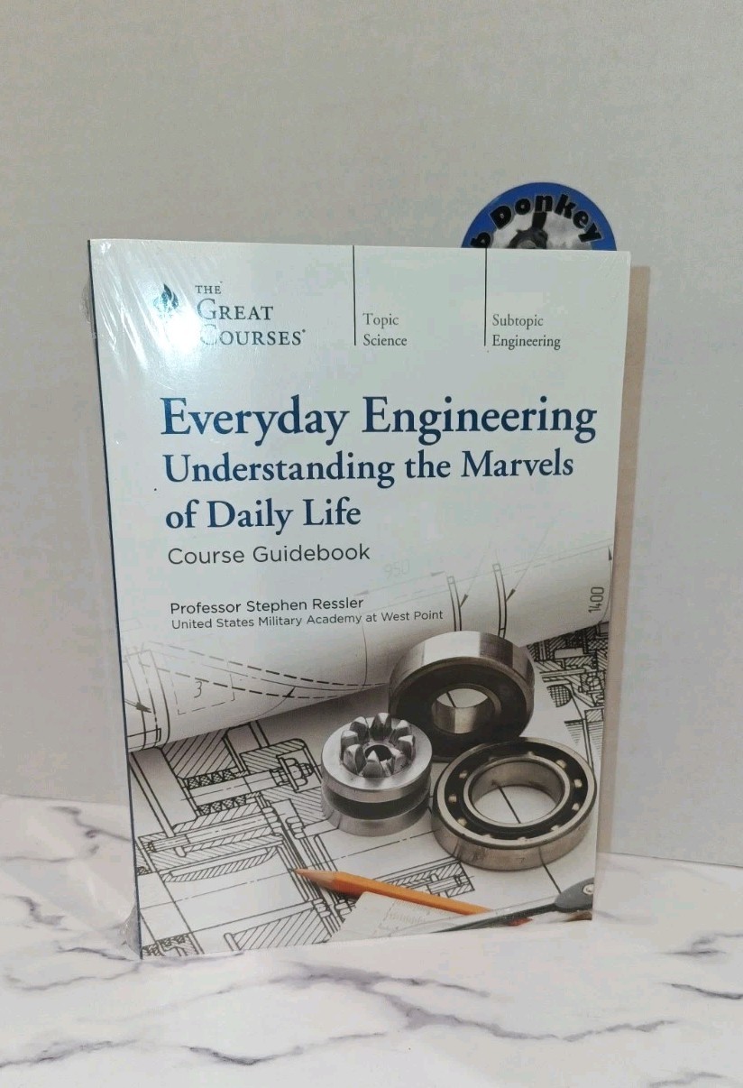 The Great Courses Everyday Engineering Science Guidebook Book 6 DVD Set Sealed