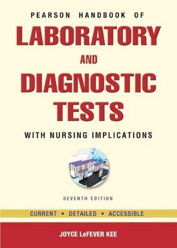Handbook of Laboratory and Diagnostic Tests by Joyce Lefever Kee
