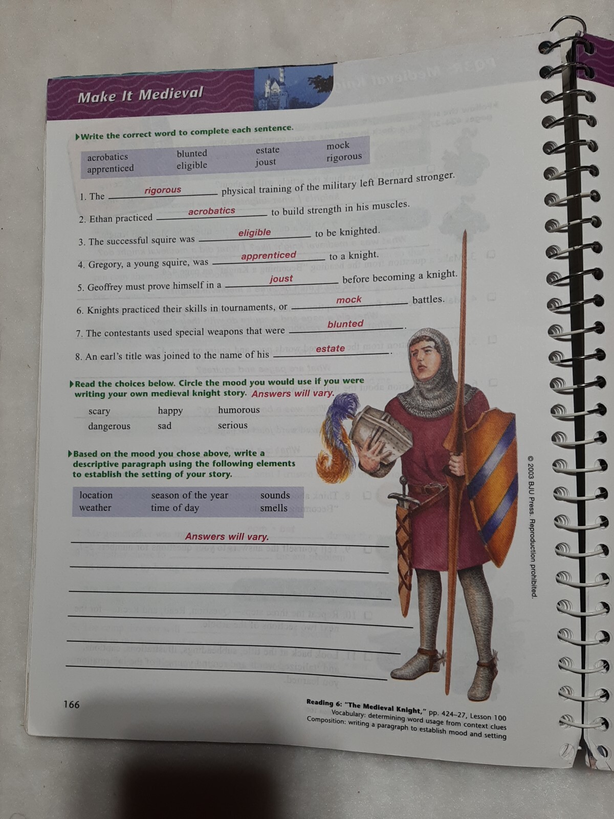 Reading Worktext Teacher Grd 6 by BJU Staff (2004, Trade Paperback)