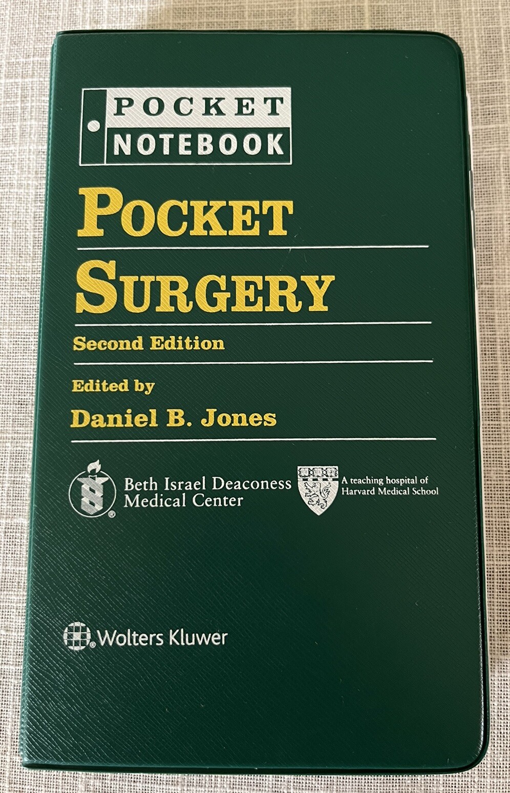Pocket Surgery, small 6 ring loose leaf hard plastic notebook, 2011, 2nd Edition