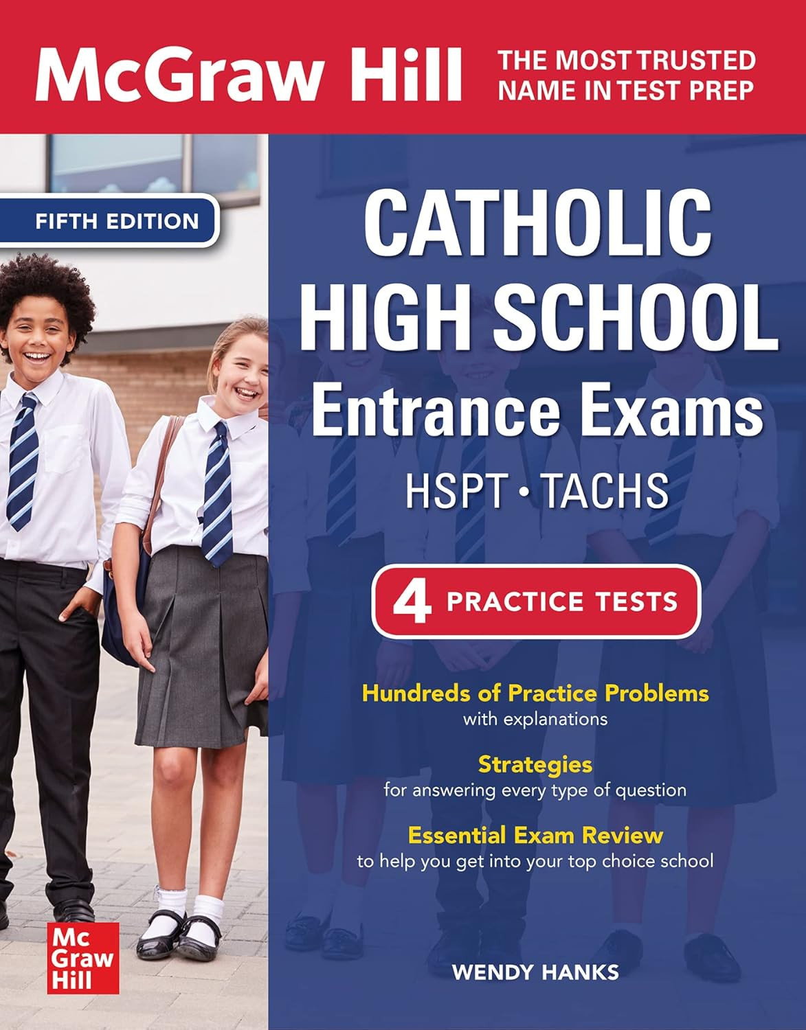 McGraw Hill Catholic High School Entrance Exam Prep, 5th Edition