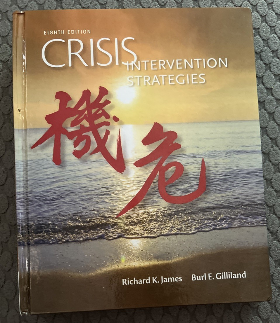 Crisis Intervention Strategies – Hardcover By James, Richard K – 8th Edition Y