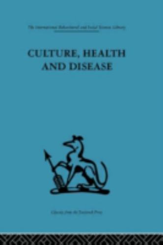 Culture, Health And Disease, Hardcover by Read, Margaret (EDT), Brand New, Fr…