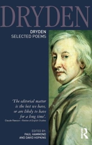 Dryden:Selected Poems by Paul Hammond, David Hopkins – 9781405835459