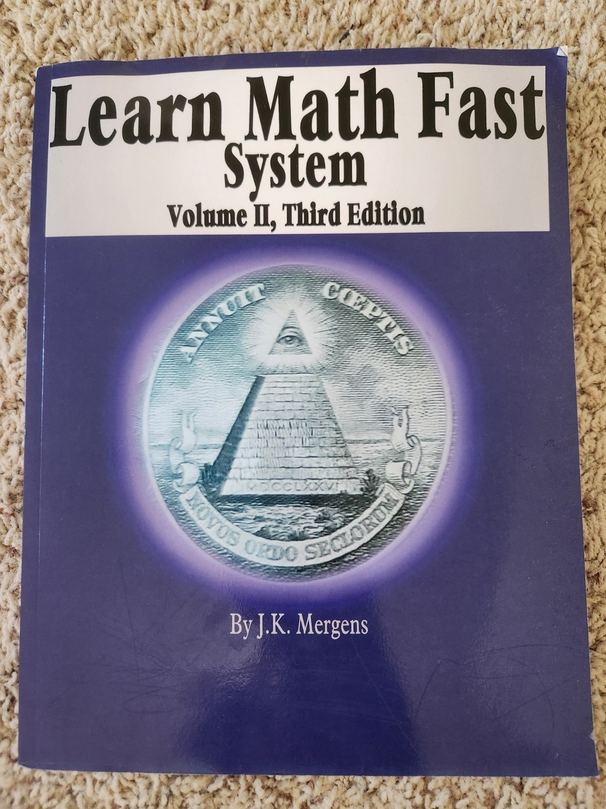Learn Math Fast Volume II: Fractions, Decimals, and Percentages VERY GOOD