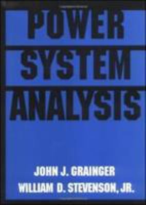 Power System Analysis by Grainger, John