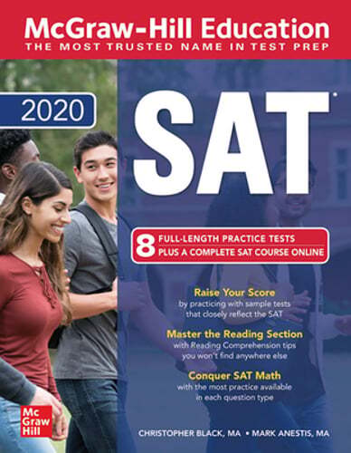McGraw-Hill Education SAT 2020 by Christopher Black: Used