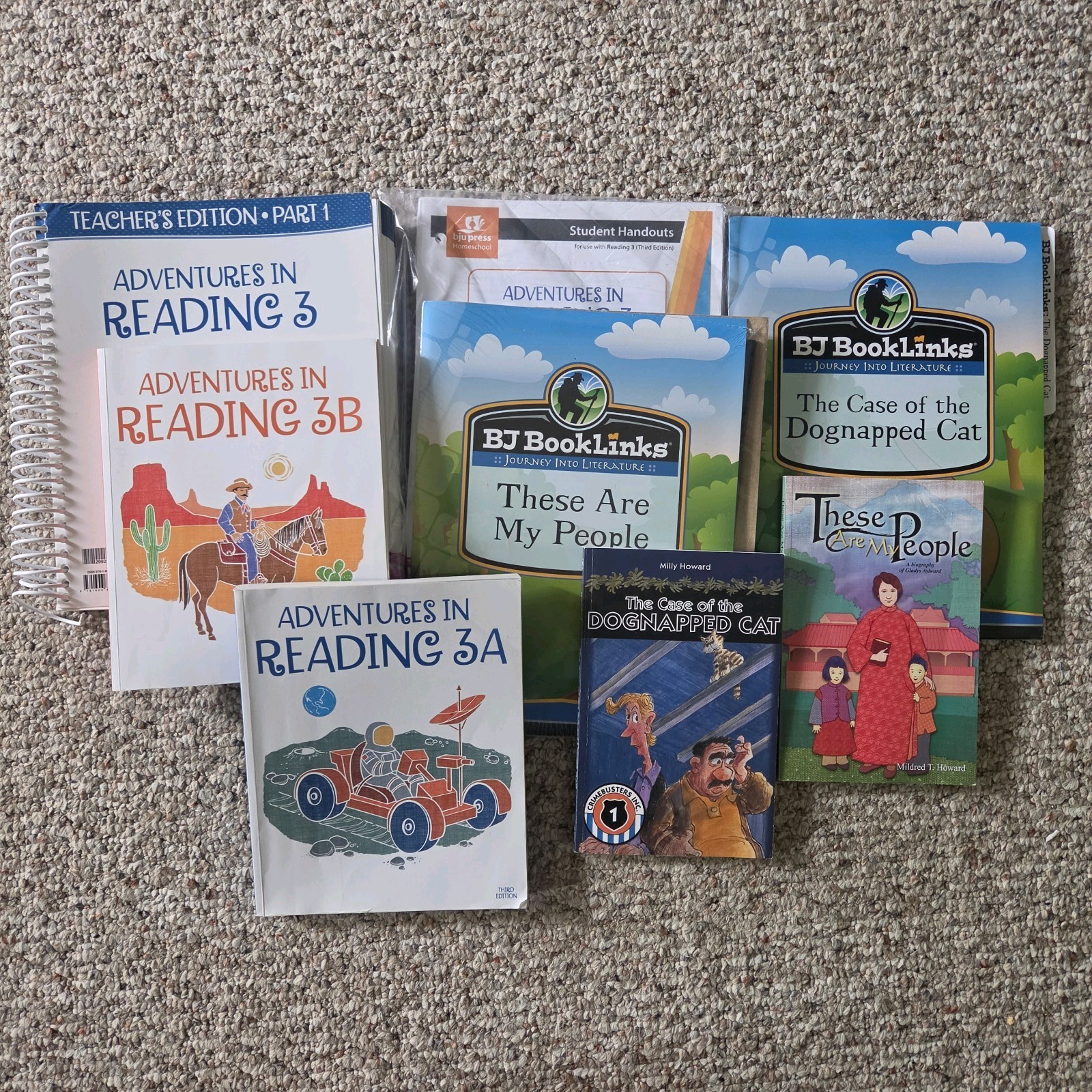 BJU Press Adventures In Reading 3 Set Homeschool