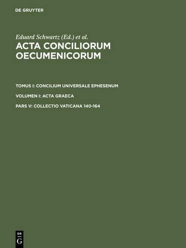 Collectio Vaticana 140-164 (Hardback)