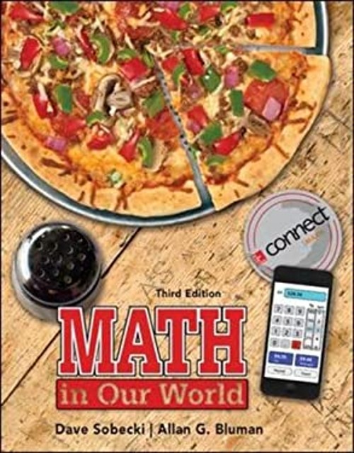 Math in Our World Hardcover David, Bluman, Allan G. Sobecki