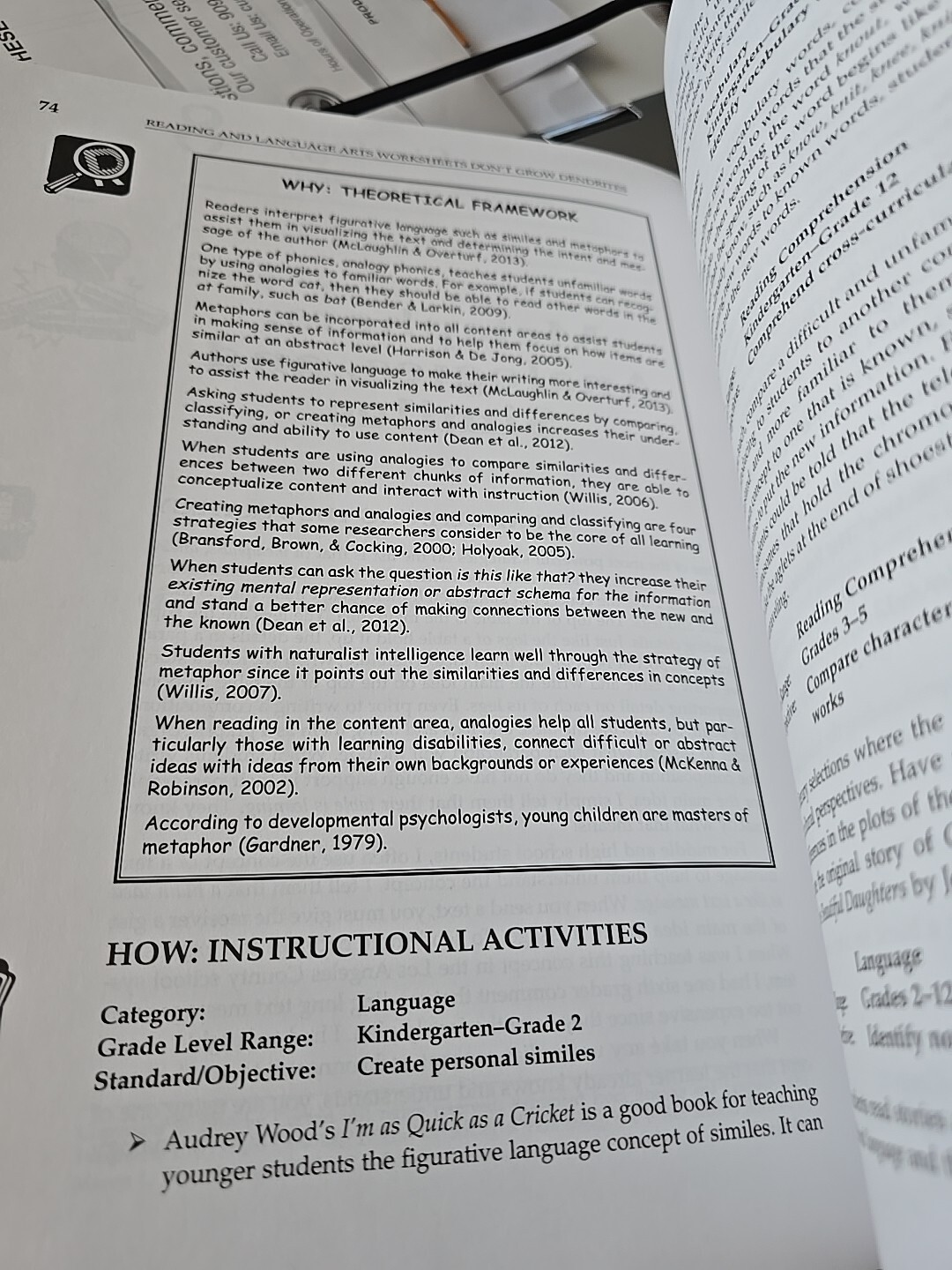 Reading & Language Arts Worksheets Don’t Grow Dendrites : 20 Literacy…