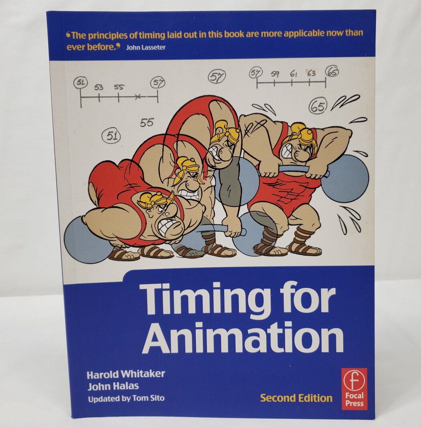 Timing For Animation Graphics Paperback 2nd Edition Harold Whitaker Tom Sito