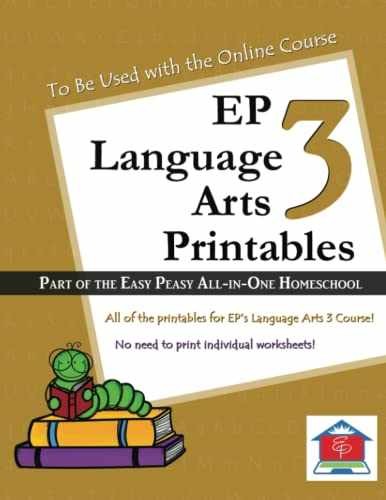 EP Language Arts 3 Printables – Paperback, by Rutherford Tina; Giles – Very Good