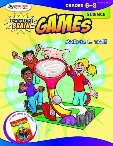 Engage the Brain : Games, Science Grades 6-8, Paperback by Tate, Marcia L., B…