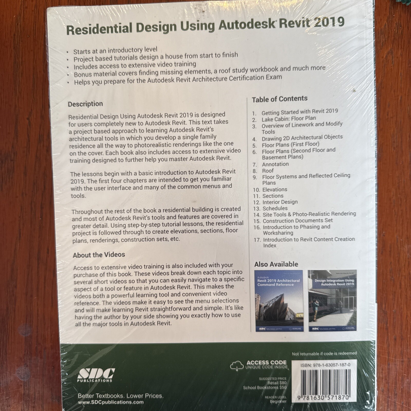 Residential Design Using Autodesk Revit 2019 by Daniel John Stine (2018,…