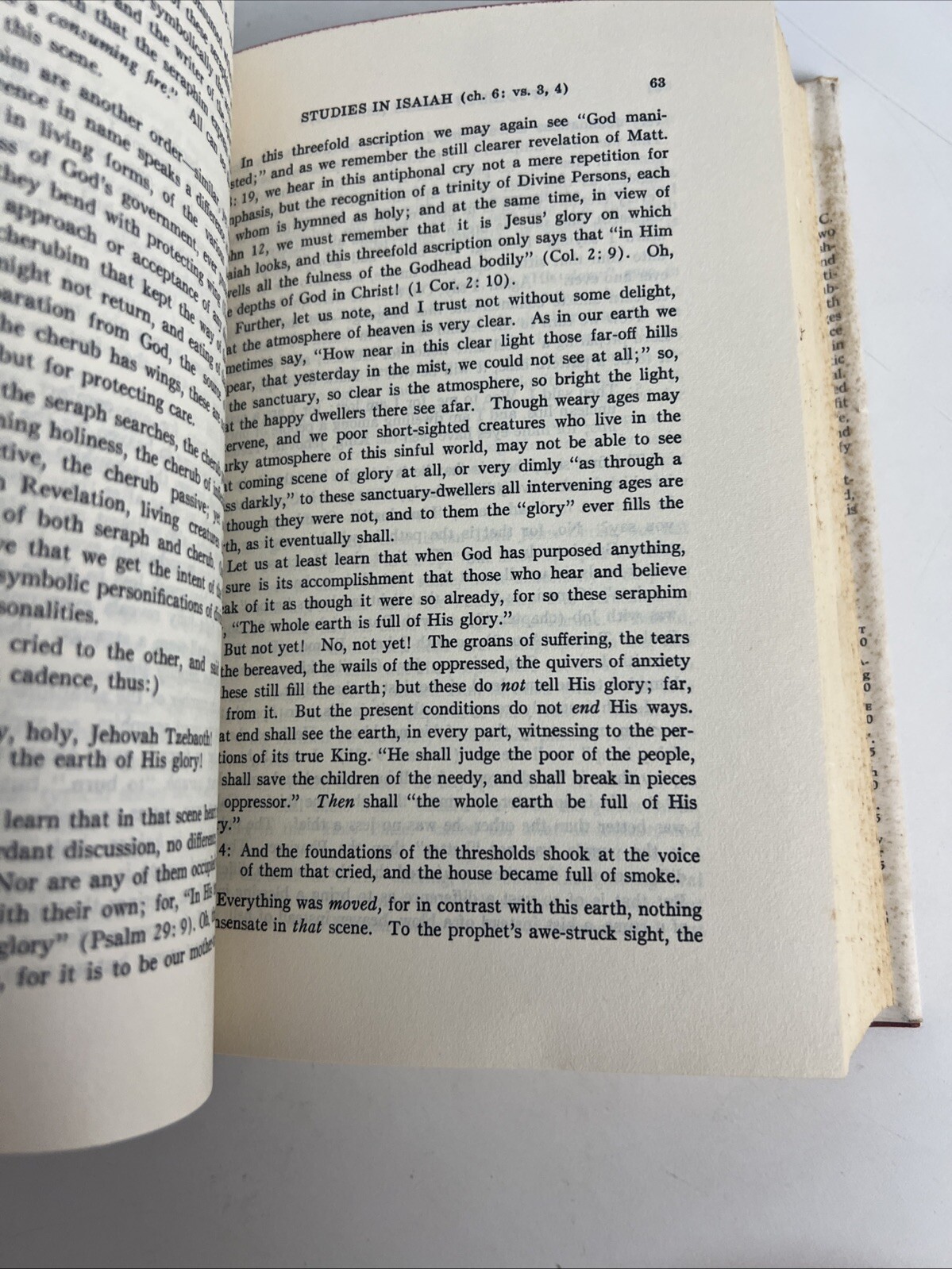 Studies In Isaiah By FC Jennings – Hardback – Vintage 1966 VTG Book