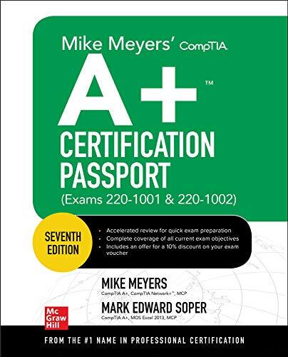 Mike Meyers’ CompTIA A+ Certificat… by Soper, Mark Edward Paperback / softback