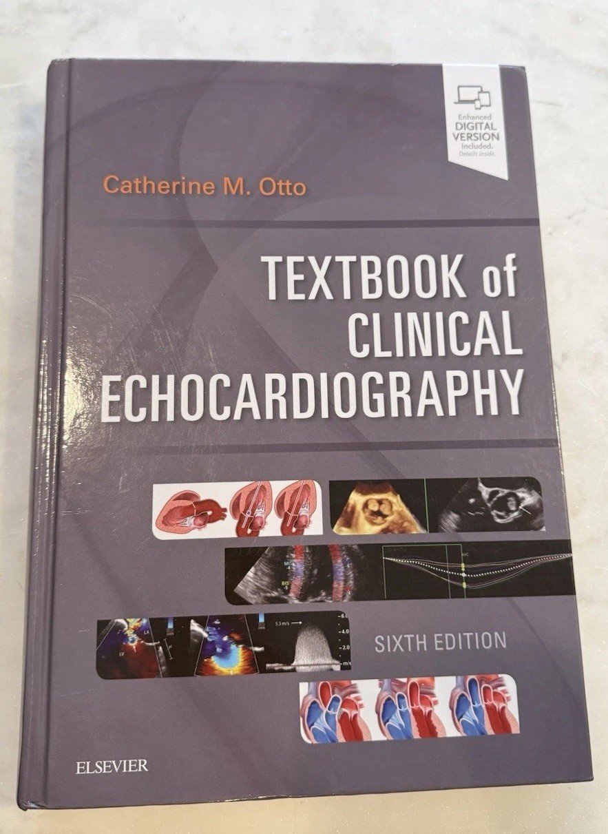 Textbook of Clinical Echocardiography – 6th Edition (2018) by Catherine M. Otto