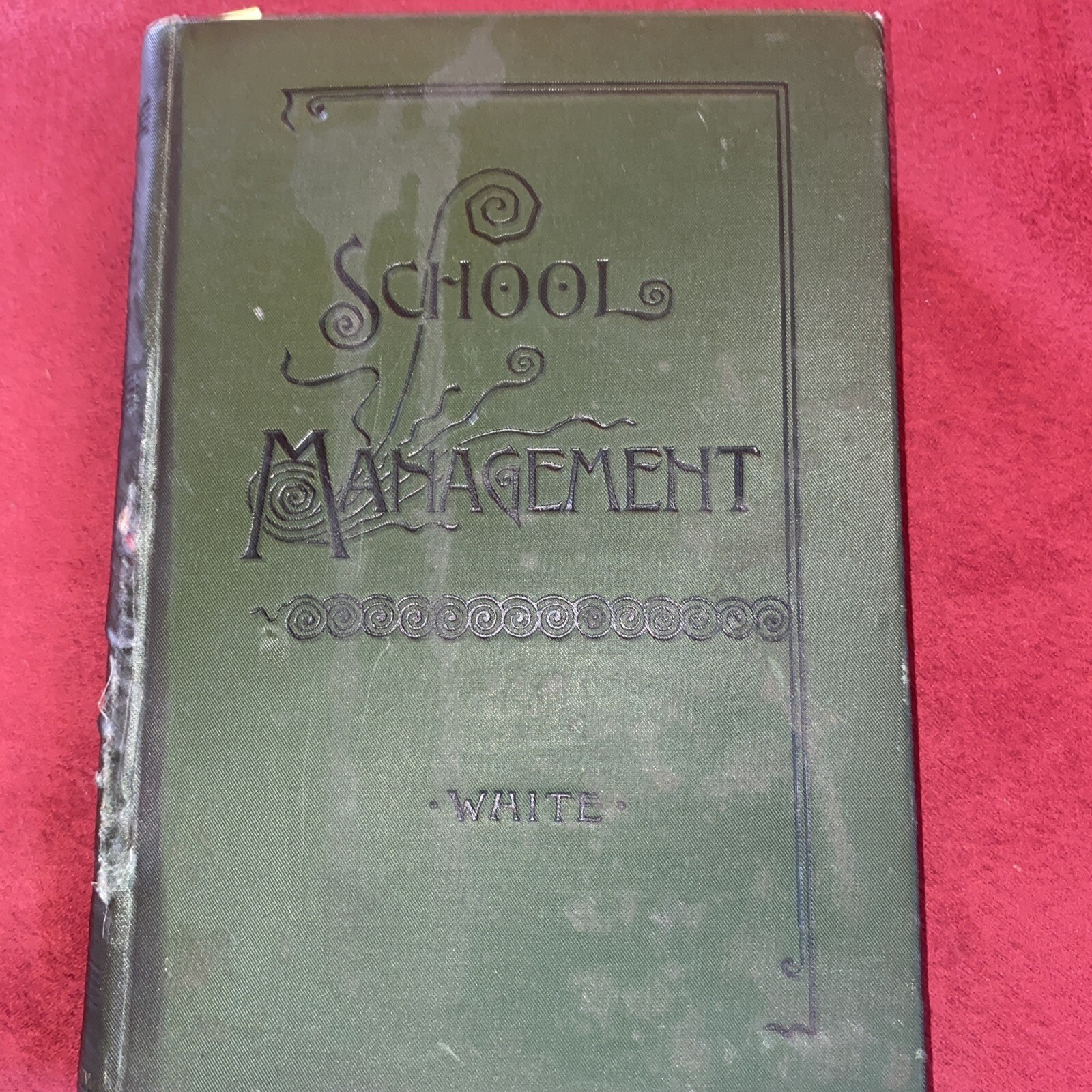 1893 School Management Persons Interested In The Right Training For The Young