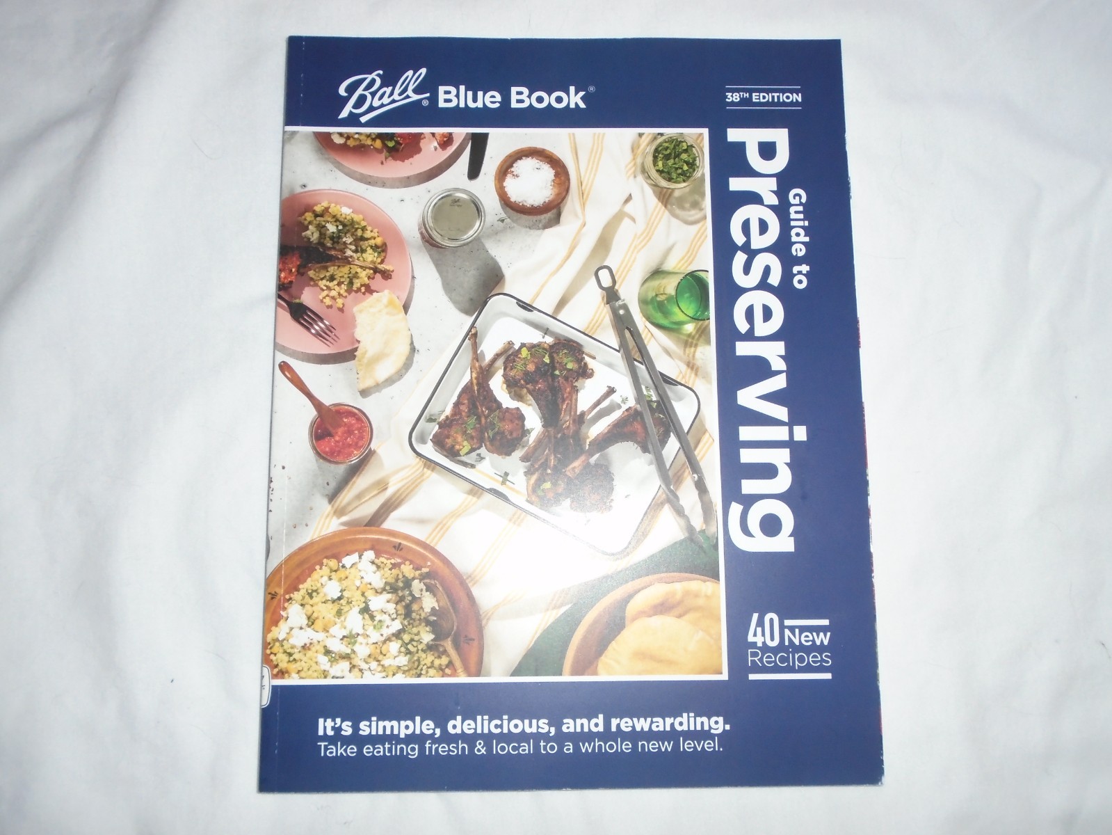 Ball Blue Book 38th Edition Guide To Preserving – Over 500 Canning Recipes – NEW