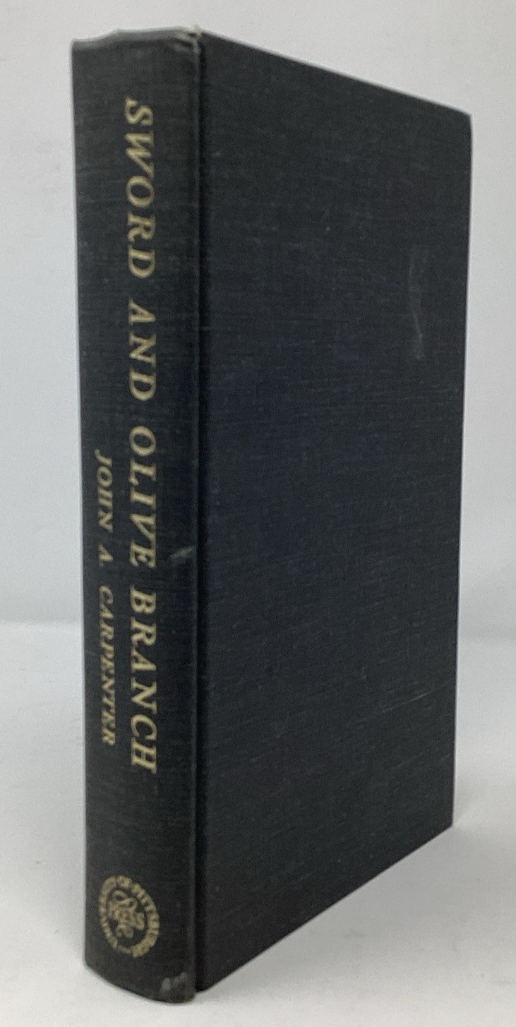 Sword and Olive Branch Signed by John A. Carpenter NO DJ Civil War History