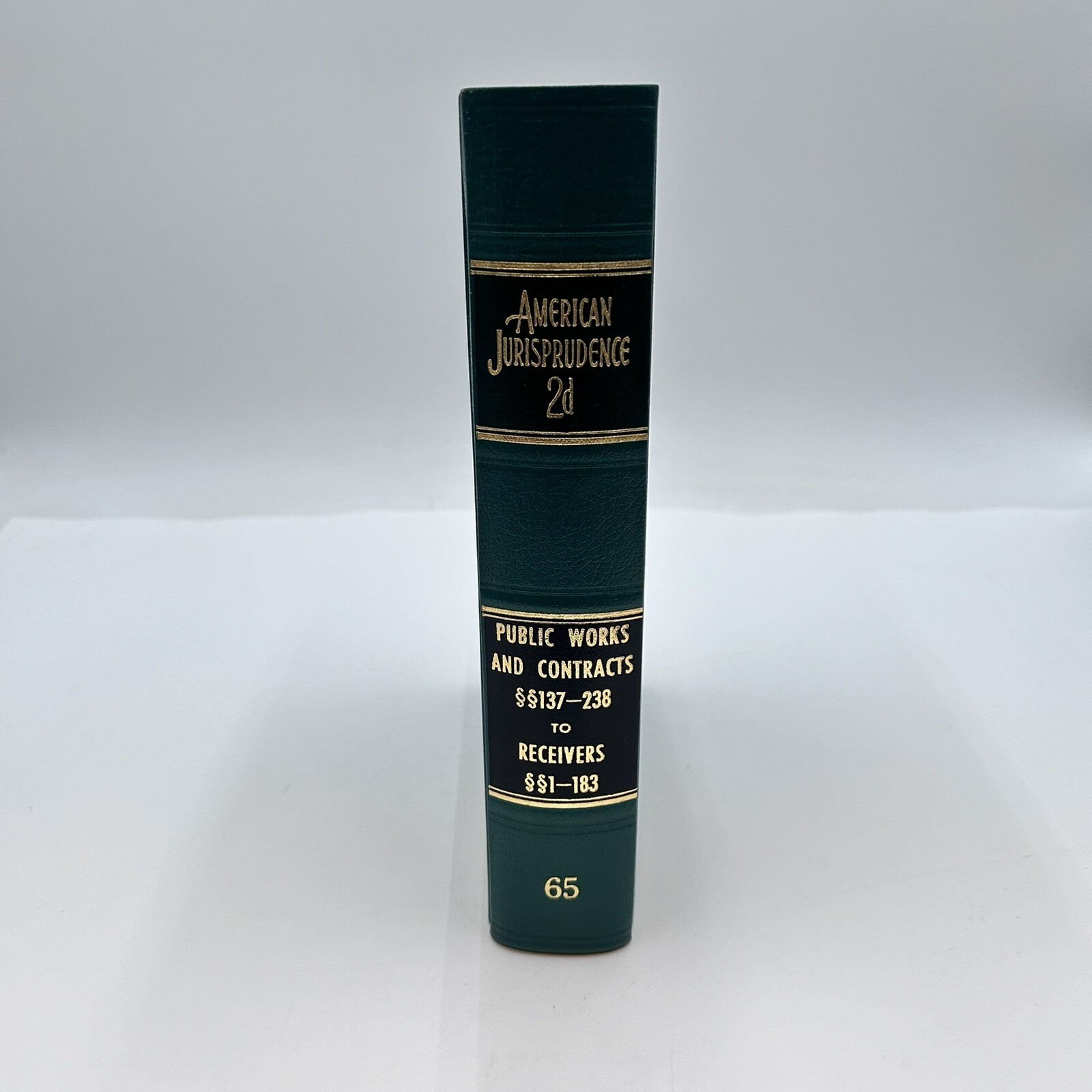 American Jurisprudence 2d State and Federal Vol 65 Public Works Contracts Receiv