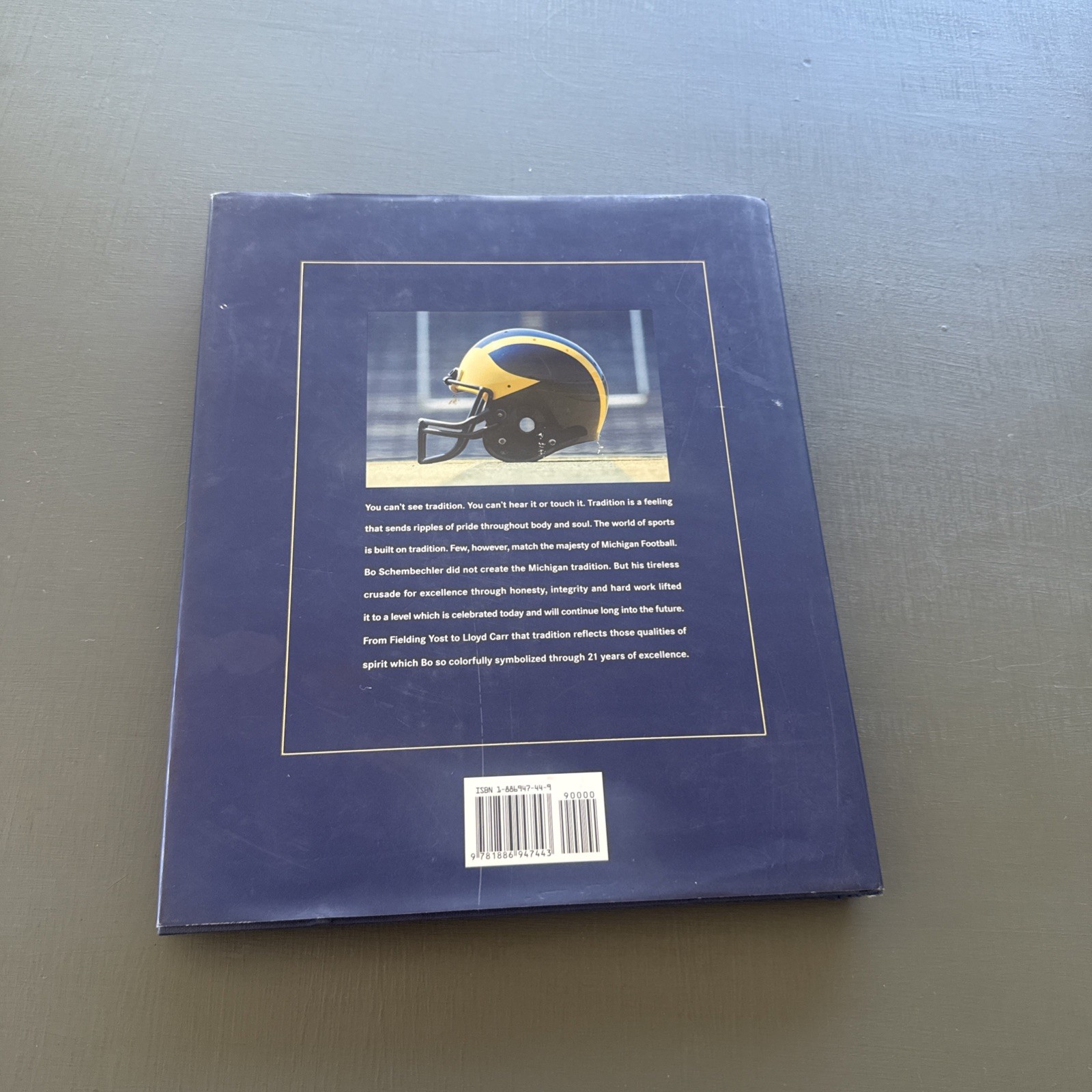 Michigan Memories Inside Bo Schembechler’s Football Scrapbook – Signed by Bo