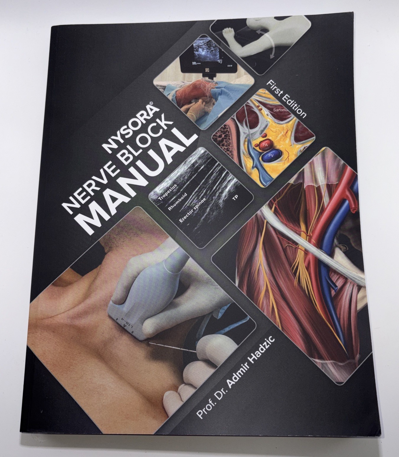 NYSORA Nerve Block Manual: First Edition by Prof. Dr. Admir Hadzic 2023 NEW