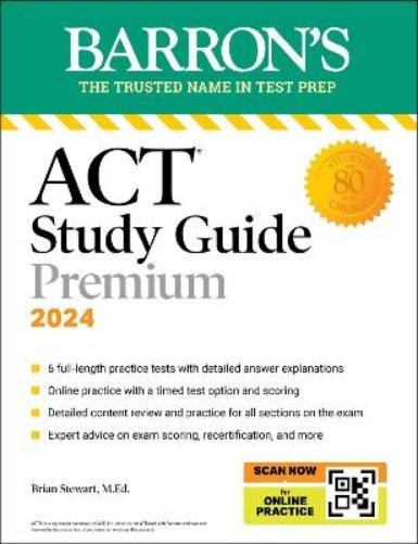 Brian Stewart B ACT Study Guide Premium Prep, 2024: 6 Pr (Paperback) (UK IMPORT)