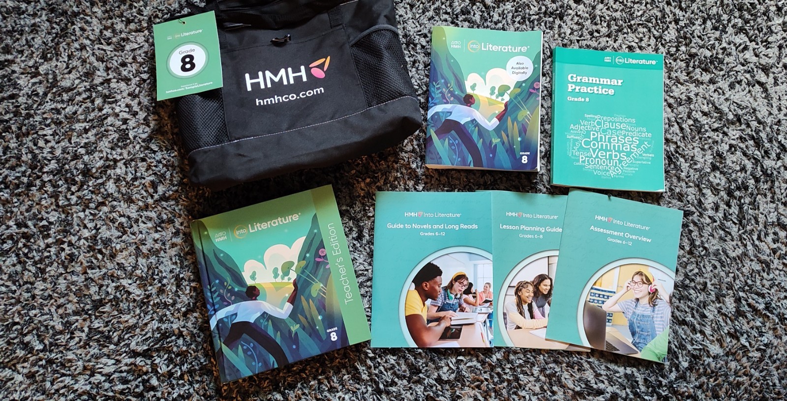 HMH Into Literature grade 8 Homeschool Kit
