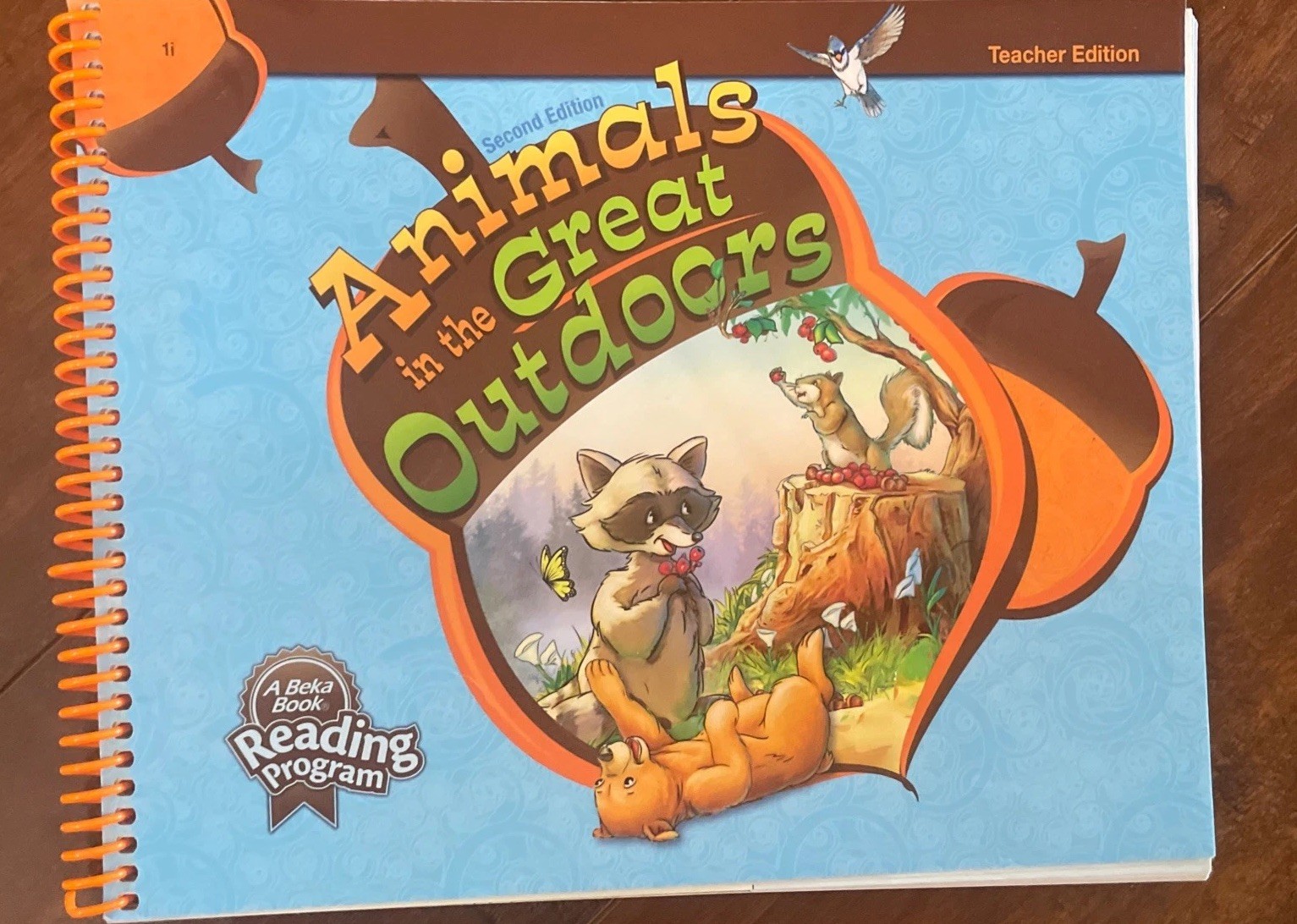 Animals in the Great Outdoors First Grade 1 Abeka Teacher Reading Book 1J