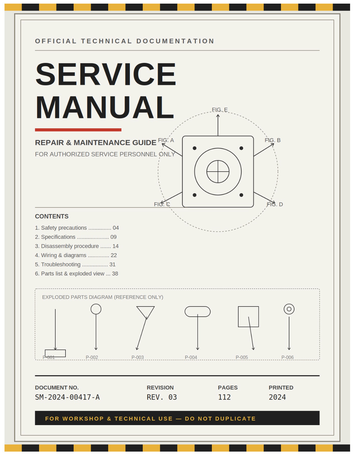 2017-2020 Polaris RZR 900 / 1000 Service Manual: w/ Protective Covers