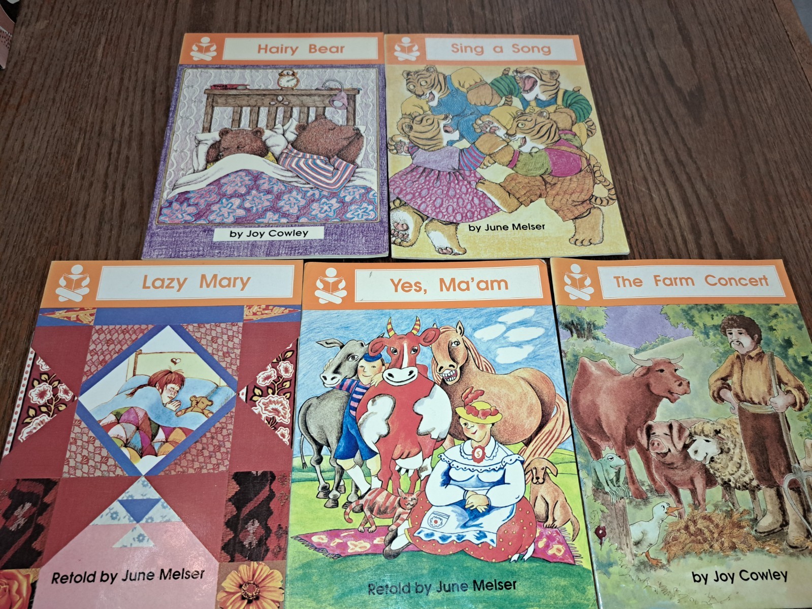 1990s Lot of 5 Joy Cowley June Meiser The Story Box Books Leveled Readers