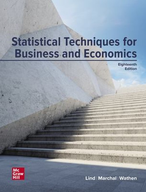Loose Leaf for Statistical Techniques in Business and Economics R