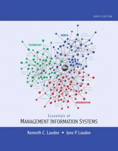 Essentials of MIS Paperback Jane P., Laudon, Kenneth C. Laudon