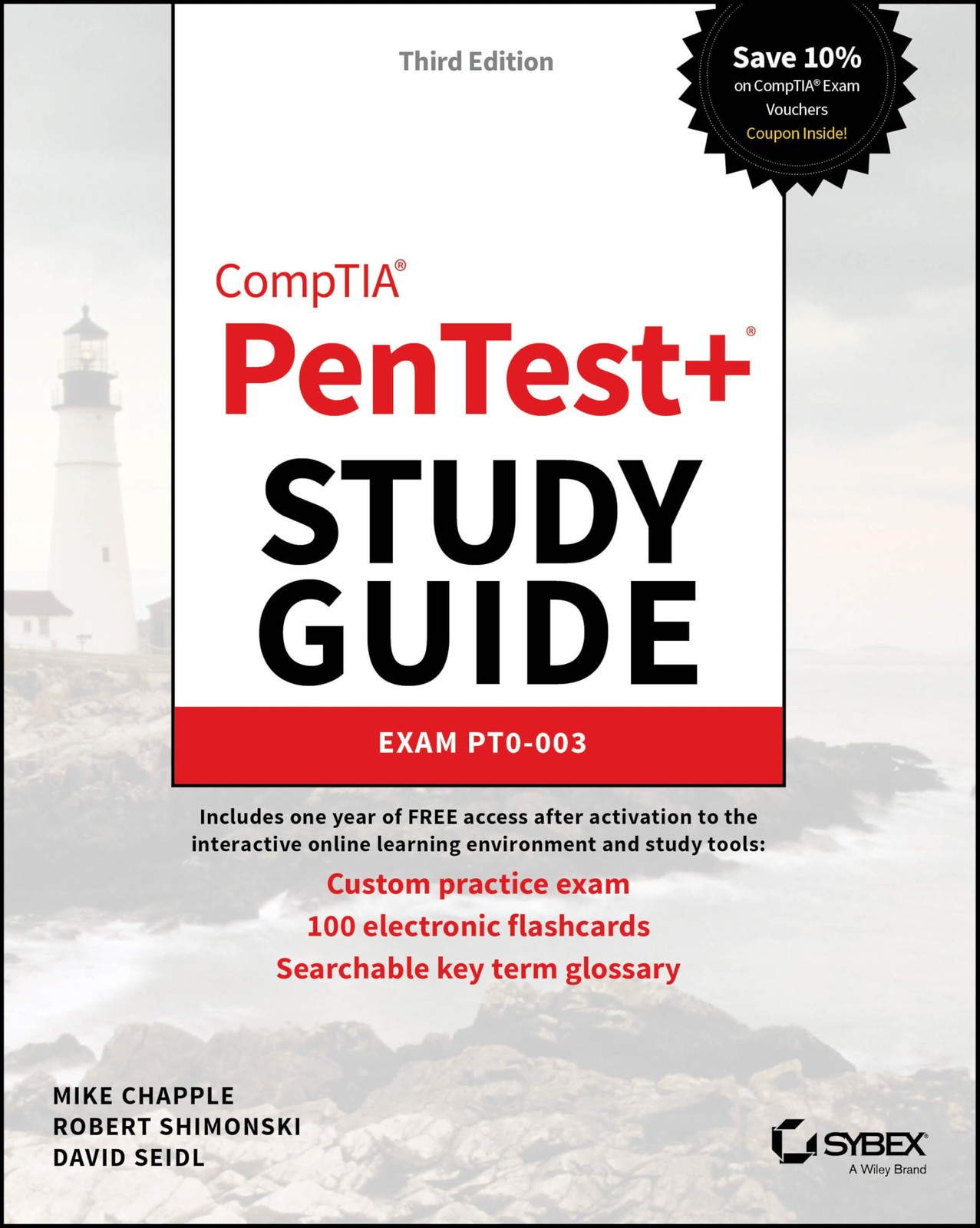 COMPTIA PENTEST+ STUDY GUIDE: EXAM PT0-003 BY Robert Shimonski PAPERBACK **NEW**