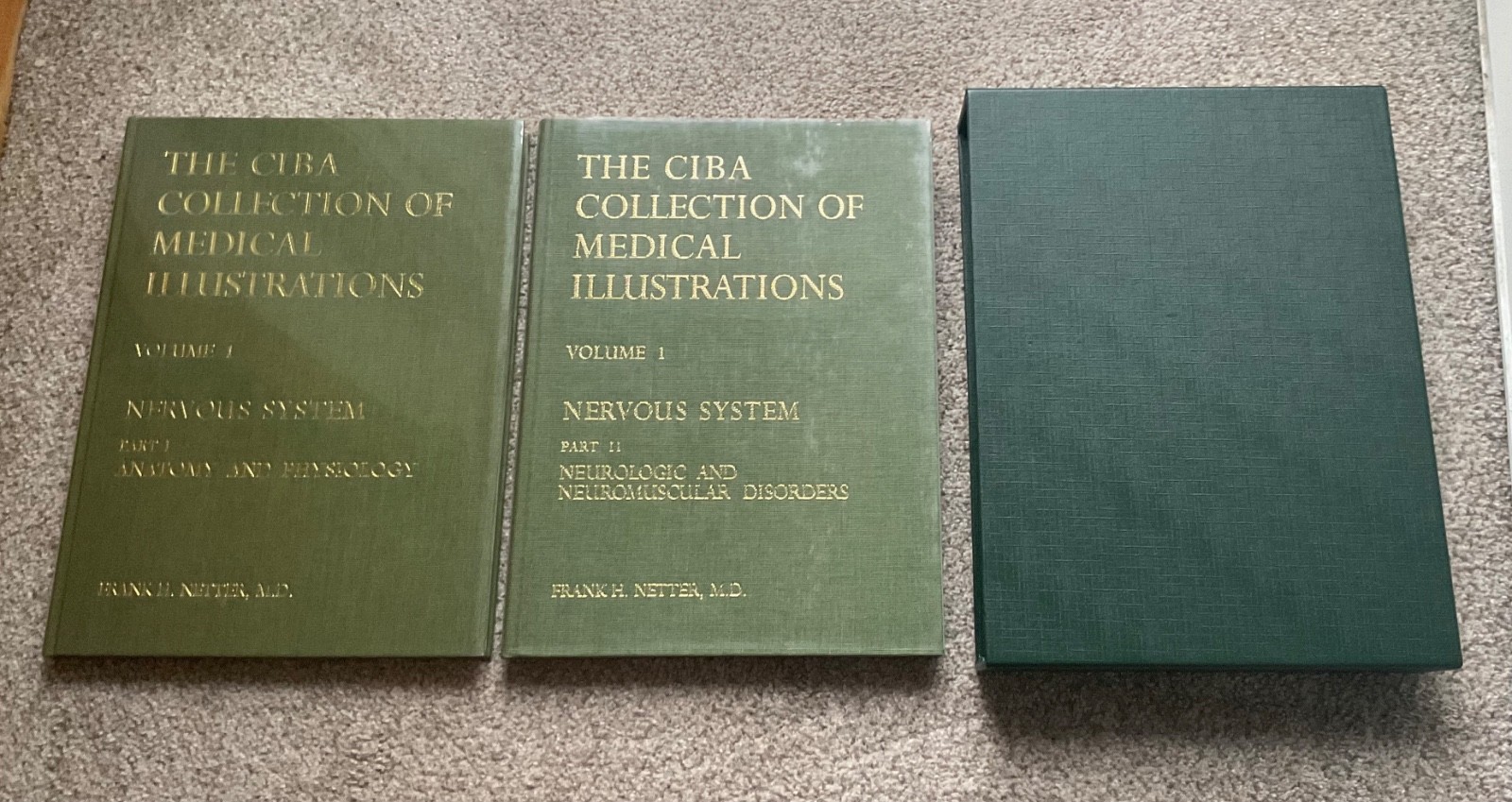 The Ciba Collection of Medical Illustrations Vol. 1 Nervous System Books Netter