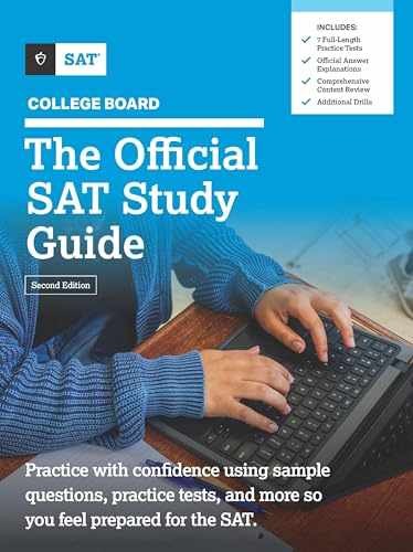 The Official SAT Study Guide, – Paperback, by The College Board – Very Good s