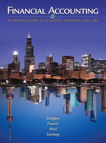 Financial Accounting: An Introduction to Concepts, Methods and Uses – VERY GOOD